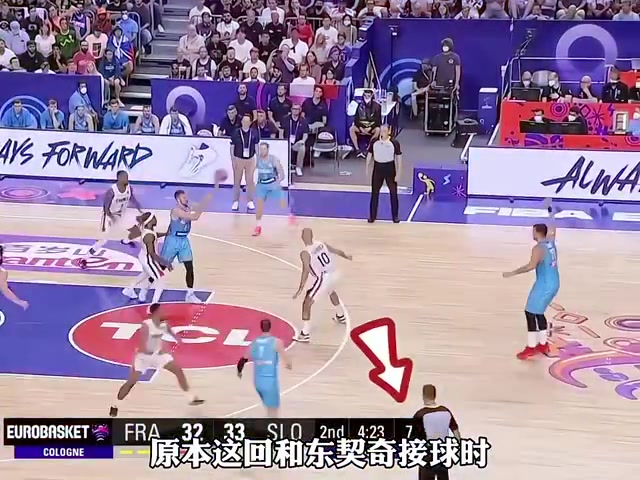 不止NBA國際賽場東契奇最愛點的就是戈貝爾了